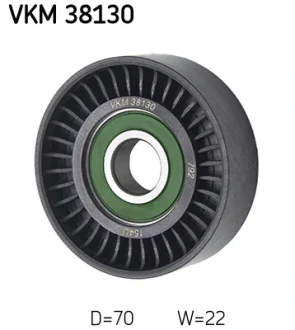 Ролик модуля натягувача ременя SKF VKM38130