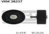 Ролик паразитний BMW 1/3/X1/X3/Z4 &quot;1,6/2,0L &quot;01&gt;&gt; SKF VKM38237 (фото 1)