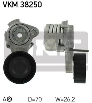 Натягувач ременя BMW 1/3/5/X1/X3/X5 &quot;2,5/3,0L &quot;05-15 SKF VKM38250 (фото 1)