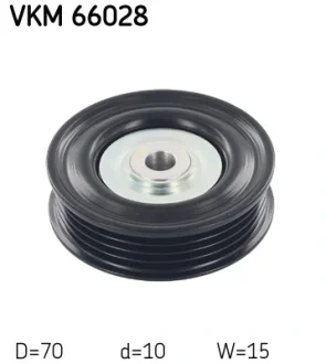 Ролик модуля натягувача ременя SKF VKM 66028