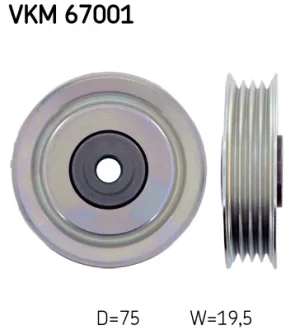 Ролик модуля натягувача ременя SKF VKM67001