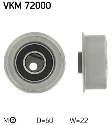 Ролик модуля натягувача ременя SKF VKM 72000 (фото 1)