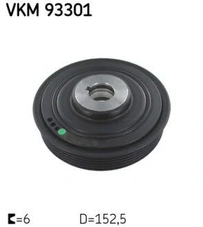 Шків ременя генератора SKF VKM93301