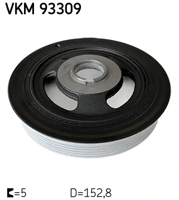 Шків ременя генератора SKF VKM 93309 (фото 1)