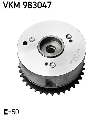 Шків з датчиком фаз ГРМ SKF VKM983047 (фото 1)