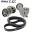 VKMA31120 Комплект поліклинових ременів SKF VKMA 31120