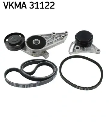 Роликовий модуль натягувача ременя (ролик, ремінь) SKF VKMA 31122 (фото 1)