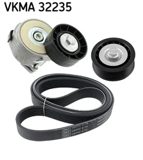FIAT К-т ГРМ (ремінь + 2 ролика) 500L 1.6 D Multijet SKF VKMA32235