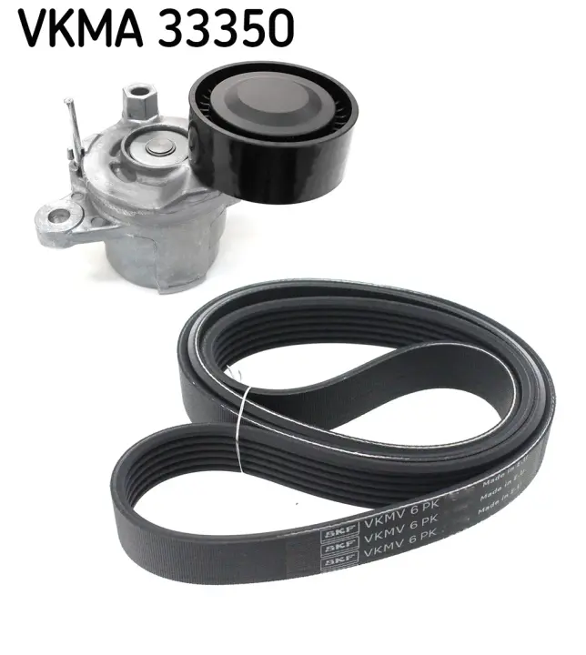 Комплект поліклінового паска (із натягувачем) SKF VKMA33350 (фото 1)