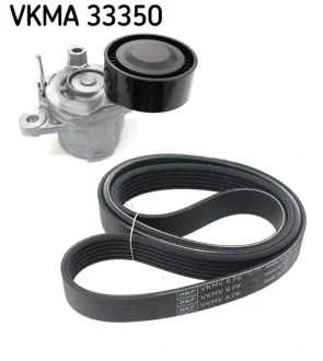 Комплект поліклінового паска (із натягувачем) SKF VKMA33350