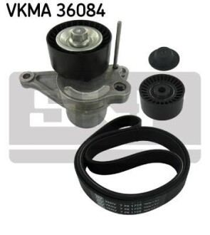 Роликовий модуль натягувача ременя (ролик, ремінь) SKF VKMA 36084