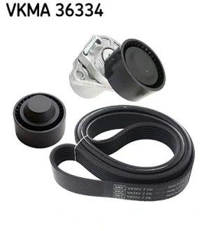 Комплект поліклінового паска (із натягувачем) SKF VKMA36334