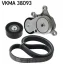 Комплект ременів поліклинових (Вир-во) SKF VKMA 38093