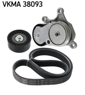 Комплект ременів поліклинових (Вир-во) SKF VKMA 38093