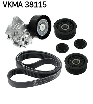 Набір поліклинових ременів (із шківами) SKF VKMA38115 (фото 1)