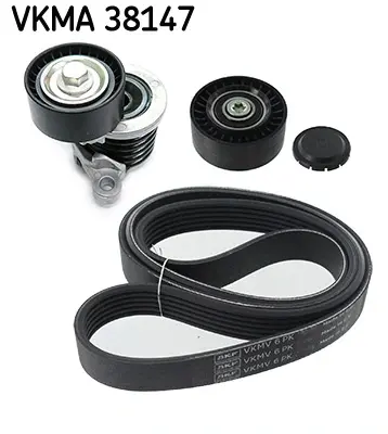 Комплект ременів поліклинових (Вир-во) SKF VKMA 38147 (фото 1)