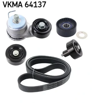 Роликовий модуль натягувача ременя (ролик, ремінь) SKF VKMA 64137