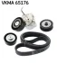 VKMA65176 Комплект поліклинових ременів SKF VKMA 65176