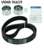 Роликовий модуль натягувача ременя (ролик, ремінь) SKF VKMA 94619