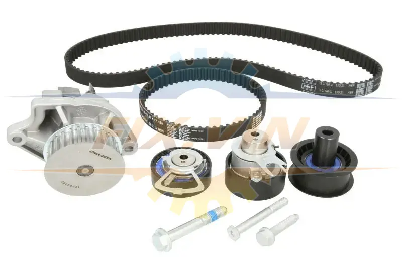 Водяний насос + комплект зубчастого ременя SKF VKMC01122 (фото 1)