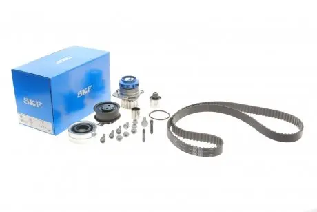 Роликовий модуль натягувача ременя (ролик, ремінь, помпа) SKF VKMC 01148-2