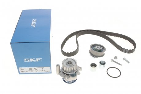 Ремкомплект ГРМ + помпа AUDI/SEAT/SKODA/VW A3/A4/A6/TT/Octavia/Golf/Jetta/Passat "2,0 "04-15 SKF VKMC01222