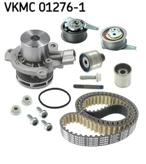 Комплект ГРМ (ремінь + ролик + помпа) SKF VKMC012761