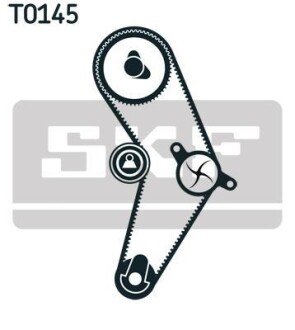 Водяной насос + комплект зубчатого ремня SKF VKMC 02204-2