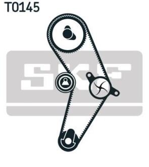 Водяний насос + комплект зубчастого ременя SKF VKMC022043