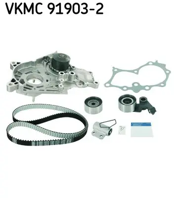 Комплект ГРМ (ремінь + ролик + помпа) SKF VKMC919032 (фото 1)