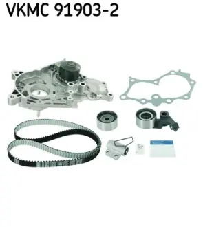 Комплект ГРМ (ремінь + ролик + помпа) SKF VKMC919032