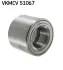 Шків поліклинового ременя SKF VKMCV51067 (фото 1)