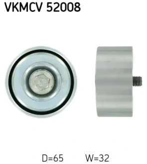 Натяжний ролик поліклинового ременя SKF VKMCV 52008