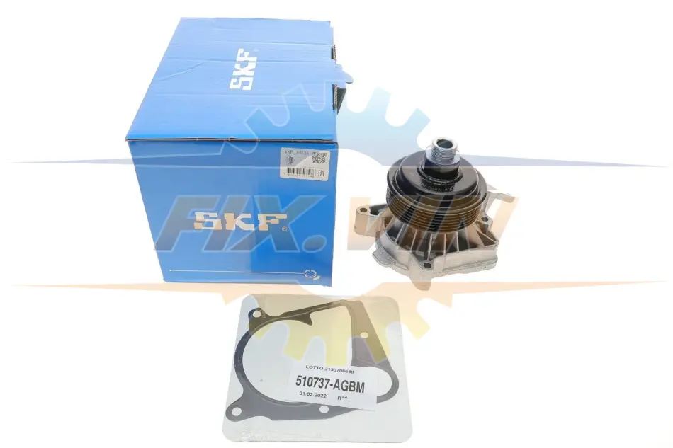 Помпа води BMW 3 (E46)/7 (E65/E66/E67)/X5 (E53) 3.0d 01-06 M47/M57 VKPC 88636 SKF VKPC88636 (фото 1)
