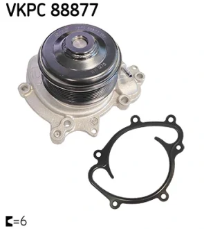 Насос охолоджуючої рідини SKF VKPC 88877