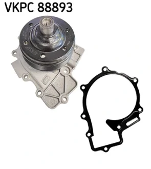Насос охолоджуючої рідини, з ущільненням MERCEDES SPRINTER 3,5-T (B906), SPRINTER 3-T (B906), SPRINTER 4,6-T (B906), SPRINTER 5-T (B906) 2.1D/2.2D/3.0D 06.06-09.20 SKF VKPC88893