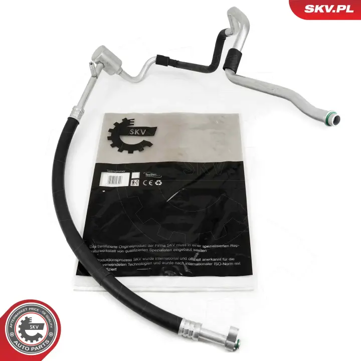 Трубка кондиционера высокого давления AUDI A3 SEAT Leon Toledo II SKODA Octavia I VW Bora Golf IV, 1 SKV GERMANY 43SKV561 (фото 1)