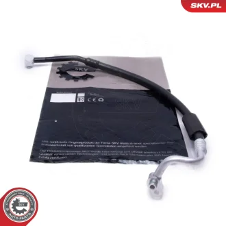 Трубка кондиционера высокого давления AUDI A4 B6 B7, 8E0260701BC SKV GERMANY 43SKV569