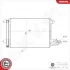 Радиатор кондиционера AUDI A3 SEAT Leon SKODA Octavia II VW Caddy Golf, 1K0820411D SKV GERMANY 86SKV001 (фото 1)
