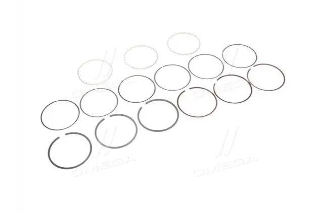 Кільця поршневі DAEWOO 69,00 3 Cyl. 1,2 x 1,5 x 2,8 mm (вир-во SM) SM MVI 791401-50-3 (фото 1)