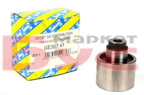 40x8x29 Ролик паска приводного VW Caddy/Touareg/Skoda SuperB/ T5 2.0TDI 10- SNR NTN GE357.41