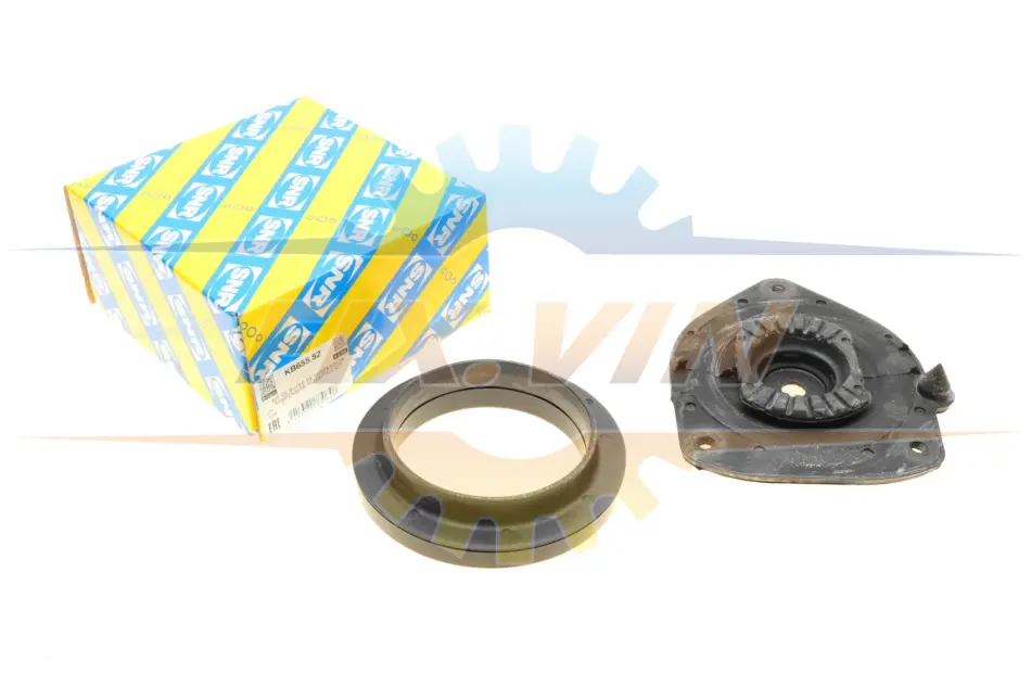 Подушка амортизатора (переднього) + підшипник Renault Latitude 2.0/1.5-3.0dCi 11- (L) SNR SNR NTN KB655.52 (фото 1)