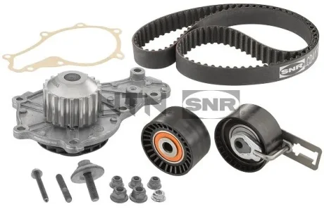 Комплект ГРМ (+ помпа) Berlingo/Partner 1.6HDI 10- (z=141) SNR NTN KDP452.360