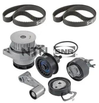 Комплект ГРМ + помпа Audi A2/Seat Leon/VW Golf IV/Polo 1.6 98-06 SNR NTN KDP457.261 (фото 1)
