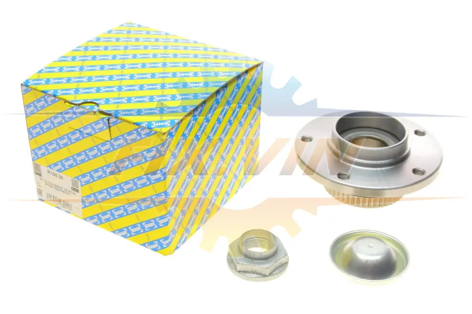 Підшипник маточини (передньої) BMW 3 (E36/E46) 93- M40/M41/M42/M43/M47/M51/M52/M57/S50 SNR NTN R150.35 (фото 1)