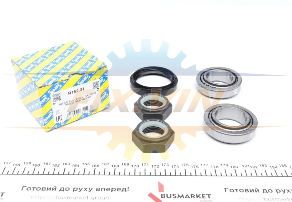 Комплект підшипника маточини колеса SNR NTN R152.21 (фото 1)