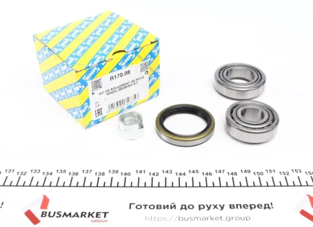 Комплект підшипників роликових конічних SNR NTN R170.08