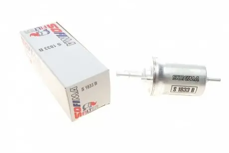 Фільтр паливний AUDI/SKODA/VW "1,2-1,4 "06-16 SOFIMA S 1833 B