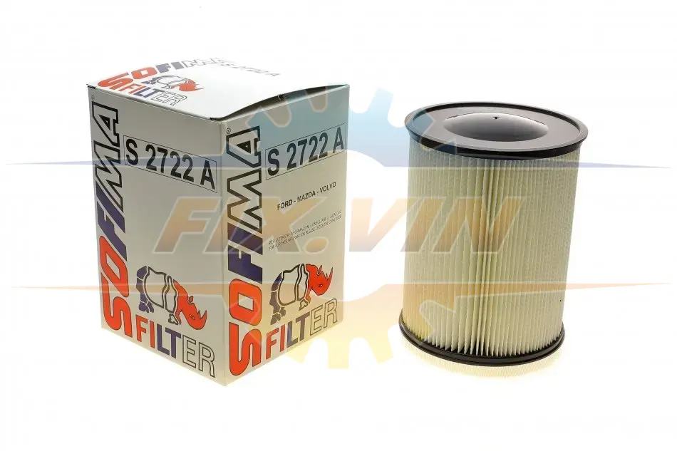 Фільтр повітряний FORD/VOLVO "1,5-2,0 "12>> SOFIMA S 2722 A (фото 1)
