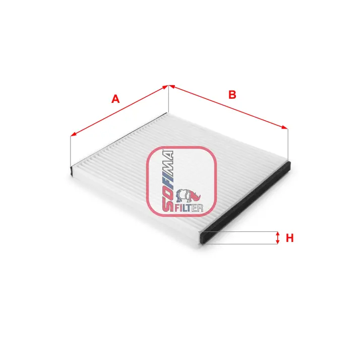 Фільтр салону Toyota Rav4 00-/Yaris 99- SOFIMA S 3050 C (фото 1)